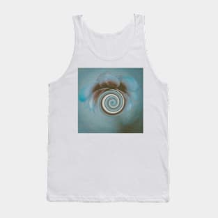 Spiral flower Tank Top